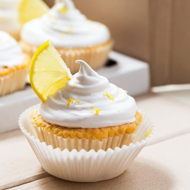 cupcake al limone